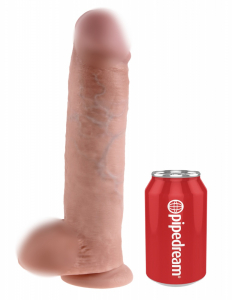 Фаллоимитатор с мошонкой "King Cock 11" реалистичный