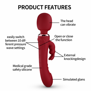 Вибратор-массажер "Peter The Great" красный