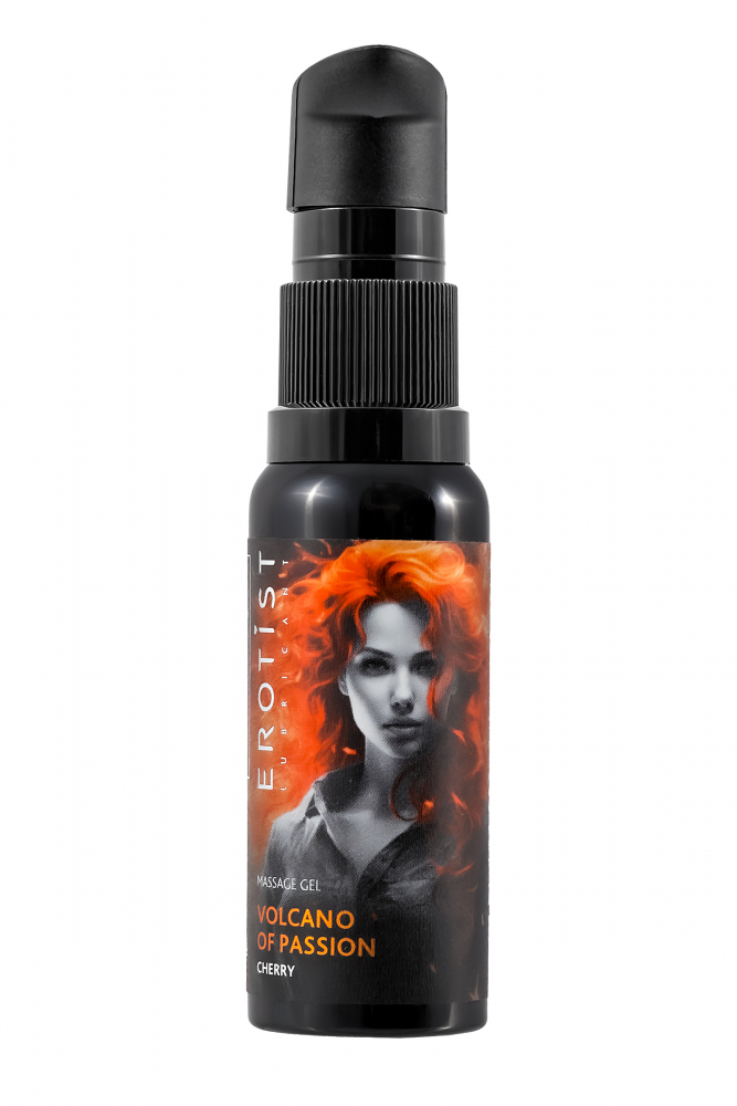 Жидкий вибратор с ароматом и вкусом вишни "Erotist" 25ml 